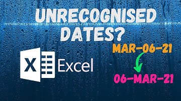 Excel tip to Fix unrecognized date issue | Useful MS Excel Hacks and Tricks | Date format change