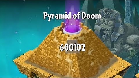 Level 600102 Impossible Level - Pyramid of Doom #pvz2