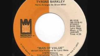 Tyrone Barkley Man Of Value