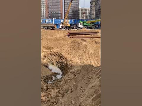 Грунтовые воды в котловане. Приступаем к работе на новом объекте ...