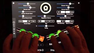 'Uilleann' for iPad - First Inter-App Audio Demo with GarageBand