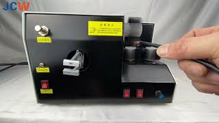 JCW-322D | 3 Brushes Model Braid Shield Brushing & Twisting Machine