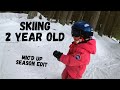 2 Year Old Skiing with Mic | Adorable Self Talk | Full Length Video Season Edit