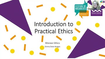 Bitesize ethics: FoA 