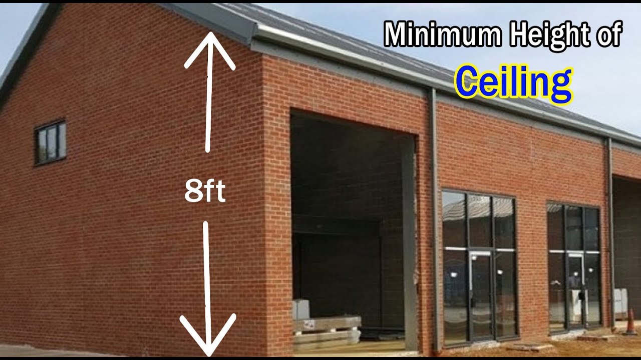 Minimum Height Of Ceiling For Residential Building Height Of
