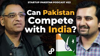 Can Pakistan Compete with the India? feat. Asad Umar | Startup Pakistan Podcast #22 screenshot 1