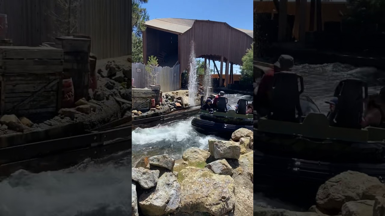 Calico River Rapids at Knott’s. 