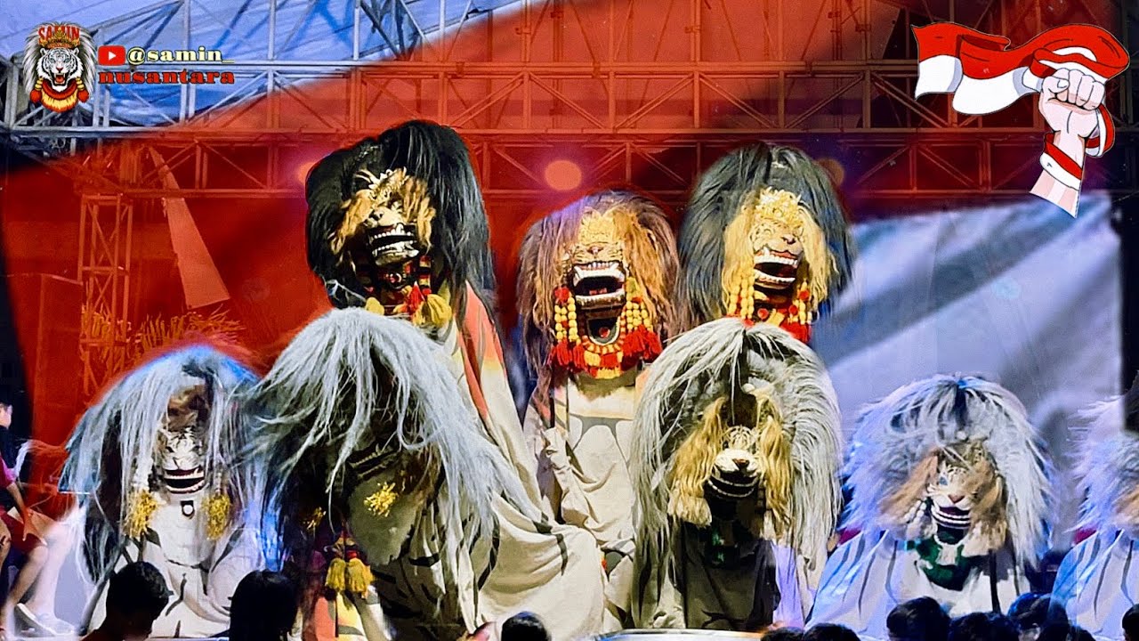 MERDEKA !! Pagelaran Barongan Blora Seni Barong TARUNO ADI JOYO Malam Tirakatan HUT RI ke 80