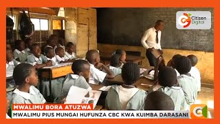 Mwalimu bora wa CBC Pius Mungai atuzwa na kampuni ya Viutravel