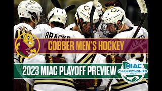Cobber Men's Hockey - 2023 Playoff Preview Video