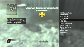 [COD4/1.40] PS3 & Xbox Sooo Wasted Mod Menu