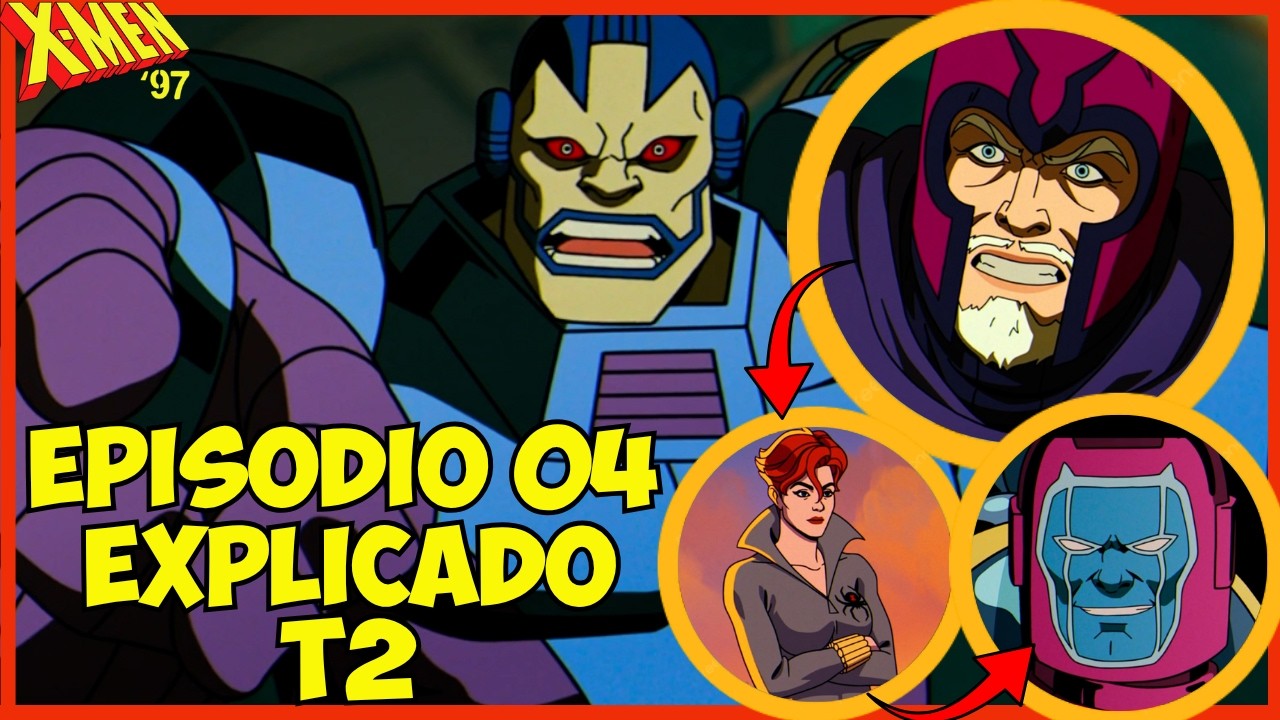 X-MEN 97 |  T2 - EP 04 Não se BRINCA com VIAGEM NO TEMPO!