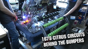 Behind the Bumpers 1678 Citrus Circuits | Rapid React Robot