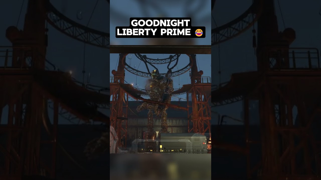 Спокойной ночи, Либерти Прайм 😂