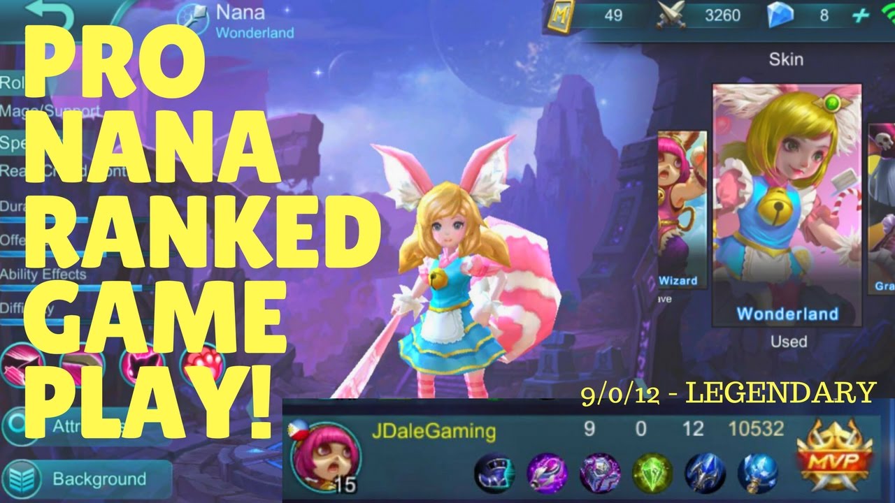 67 Galeri Foto Mobile Legends Nana Build 2019 Kualitas Terbaik