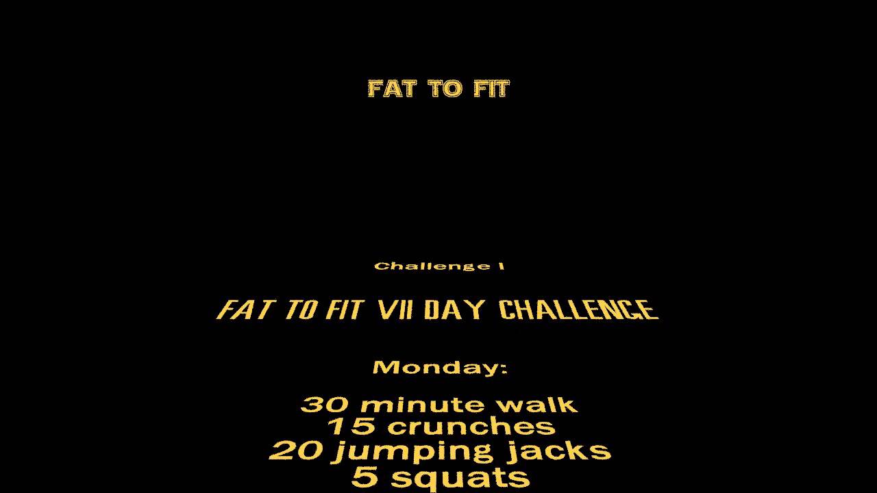 Fat to Fit: 7-Day Challenge