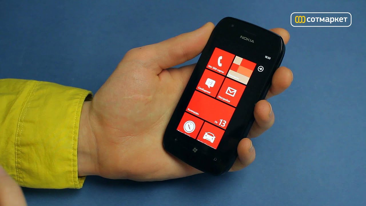 Видео обзор Nokia Lumia 710 от Сотмаркета