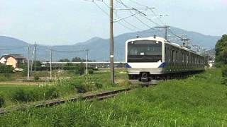 ＪＲ水戸線　2008/06/16　普通列車（E531系代走）
