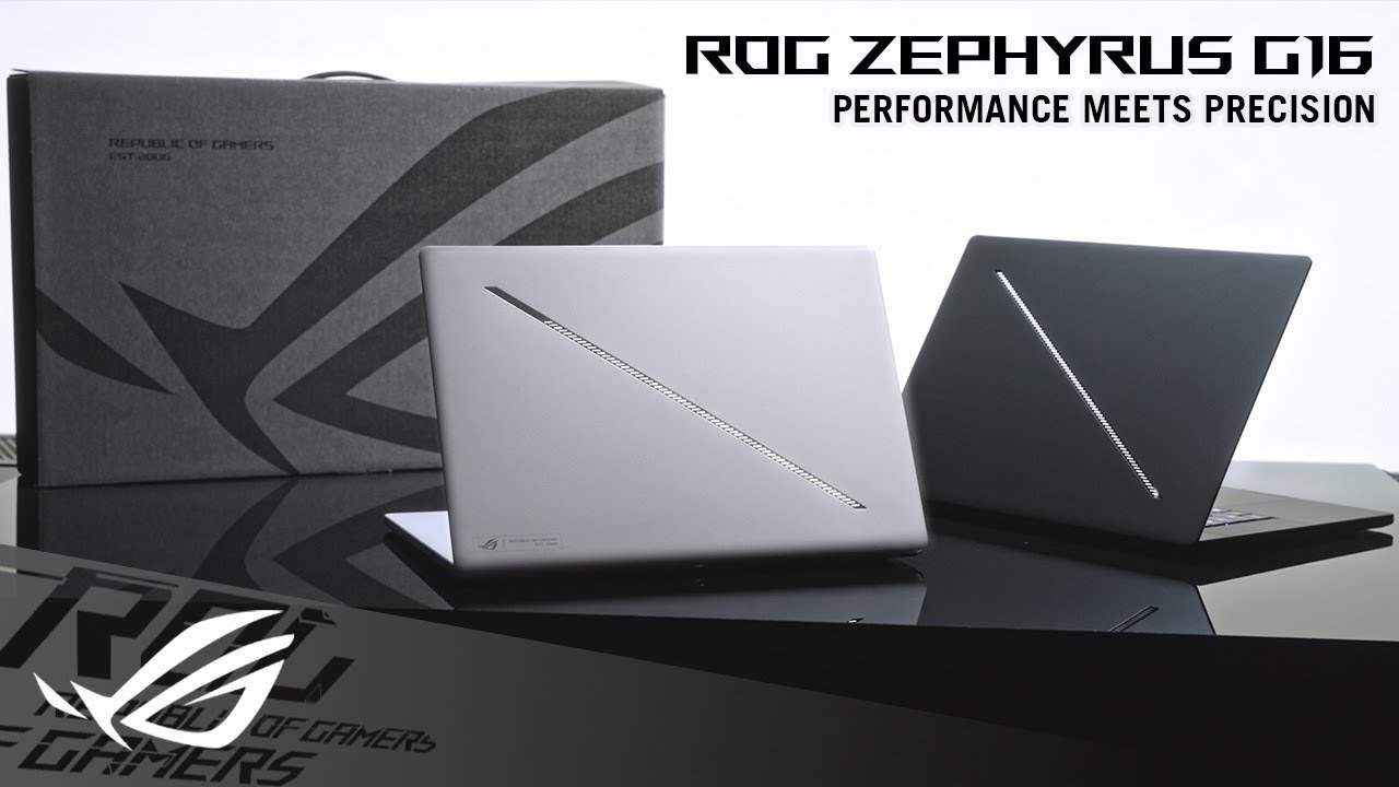 2024 ROG Zephyrus G16 Official unboxing video ROG YouTube