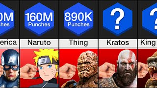 Comparison: How Many Punches To Kill ___?