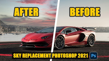 How To Replace The Sky in Photoshop CC 2021 | Sky Replacement Tool