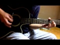 Naruto Shippuuden OP 4 - Closer guitar cover (overdub)