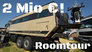 ACTION MOBIL RV for €2 million!  2 ZKB LUXURY!  6x6!  Completely selfsufficient!  Burglarproof!