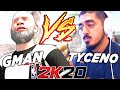 GMAN vs TYCENO BEST OF 7 MATCHUP OF THE YEAR - NBA2K20