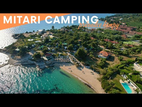 🏕 Průvodce kempy: Mitari Camping s krásnou privátní pláží | Chalkidiki | Řecko