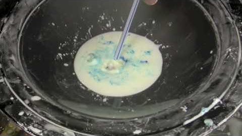 Cornstarch Mixing in a Subwoofer