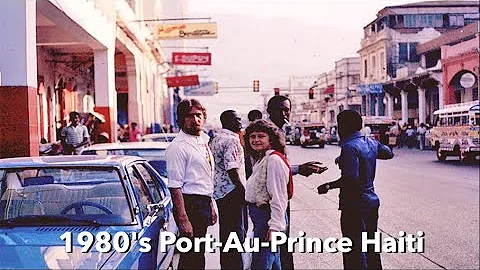 1980's Port-Au-Prince Haiti
