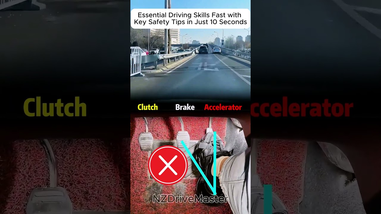 🚦 Essential Driving Skills Fast with Key Safety Tips in Just 10 Seconds 