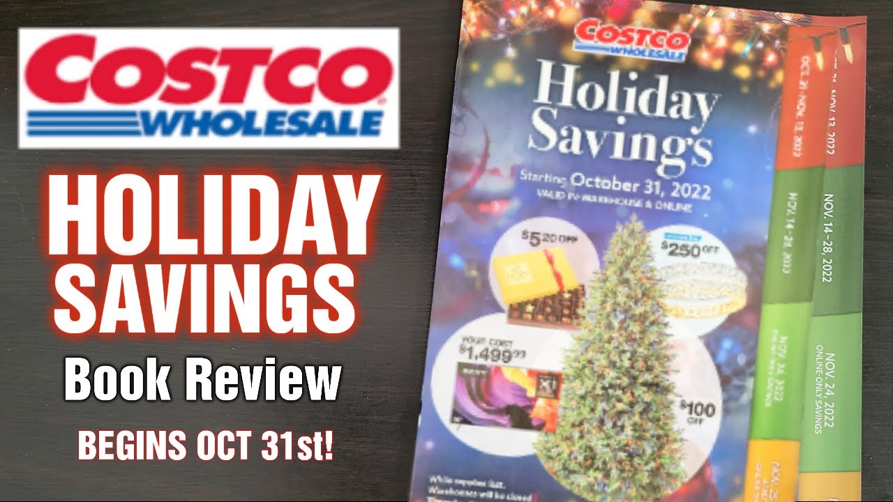 COSTCO HOLIDAY SAVINGS Book Review! So Much SAVINGS! YouTube