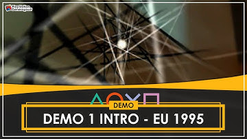 PlayStation - Demo 1 "SCES-00048" Intro - D1 Europe (1995) HD