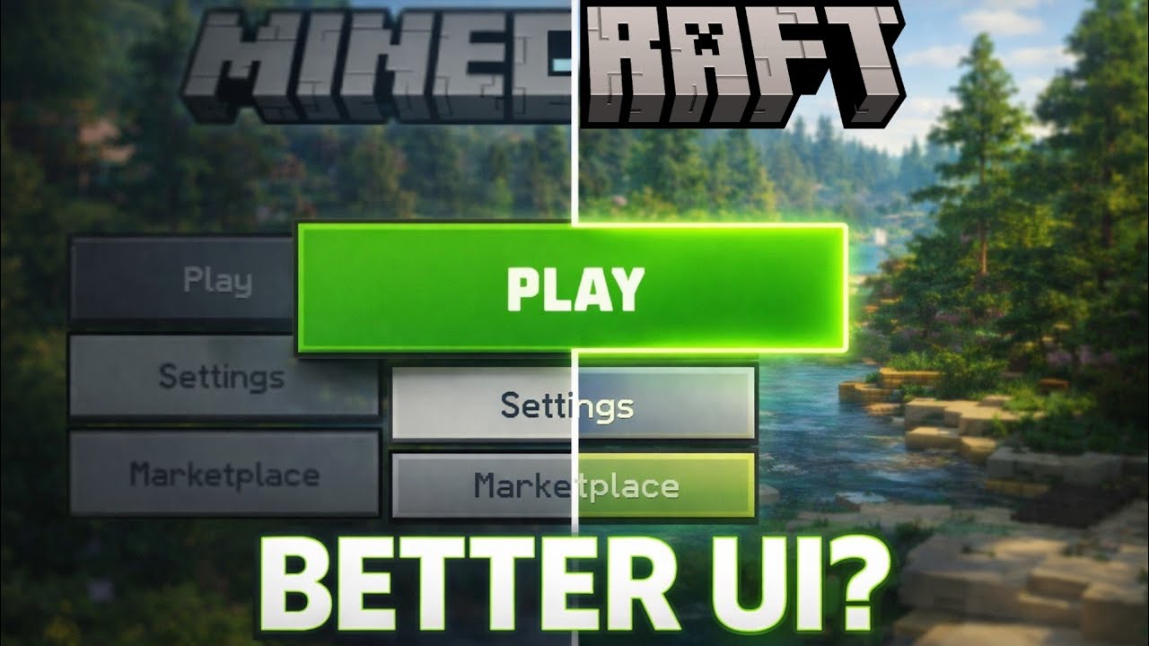 Better ui for MCPE/bedrock edition latest version | best ui for MCPE/bedrock 1.21 (day 68/100)