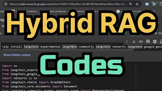 Hybrid RAG codes explained