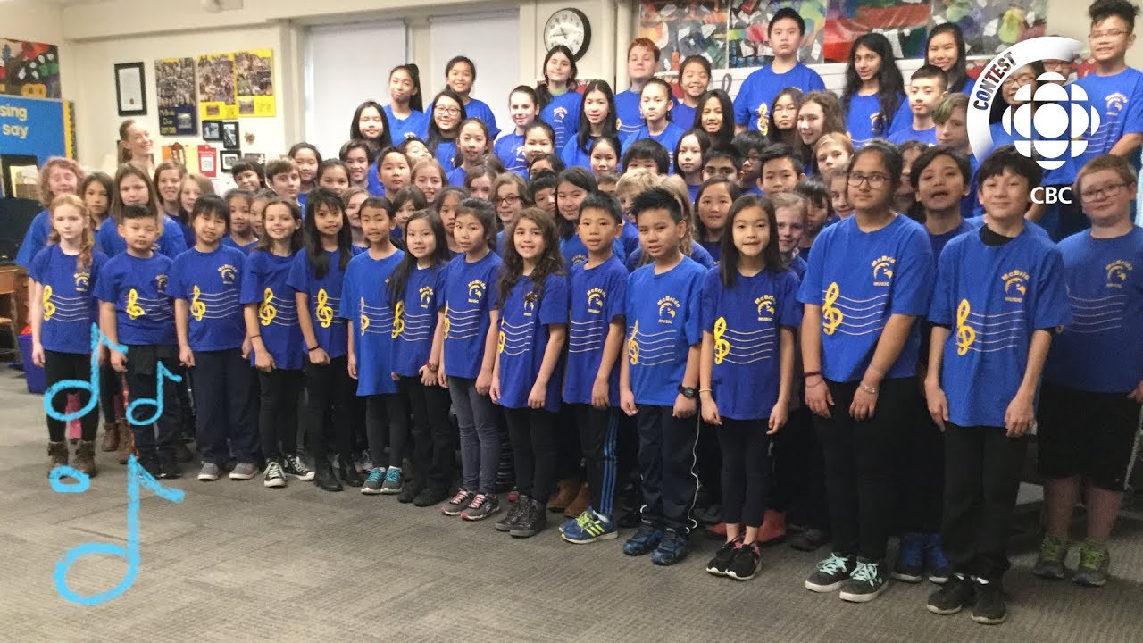 It Snowed - Sir Richard McBride Elementary Senior Choir #CBCMusicClassChallenge - YouTube