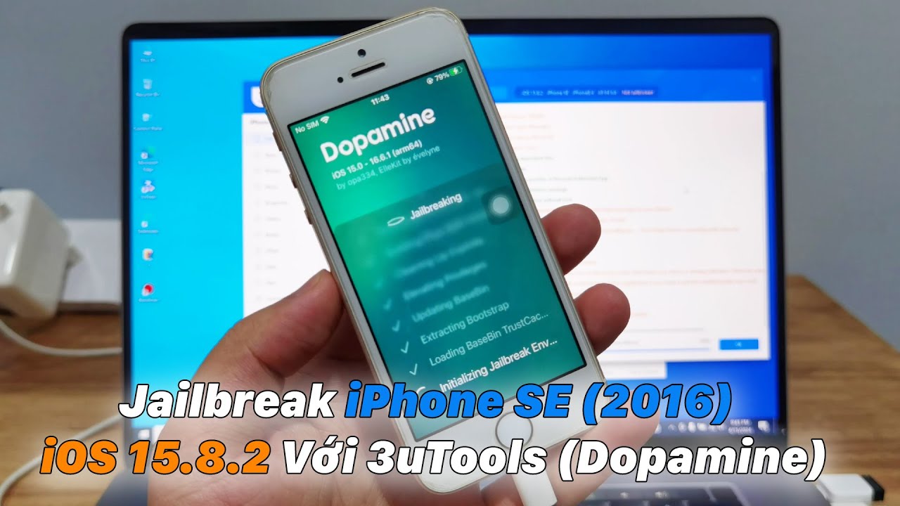 How to Jailbreak iPhone SE (2016) iOS 15.8.2 with 3uTools