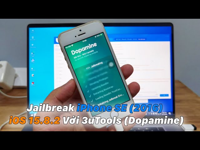 How to Jailbreak iPhone SE (2016) iOS 15.8.2 with 3uTools