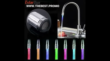 LED Water Faucet 7 Colors Changing Glow