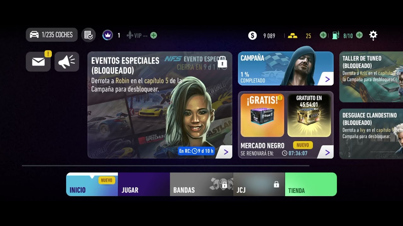 Jugando ned four speed algún juego que recomienden