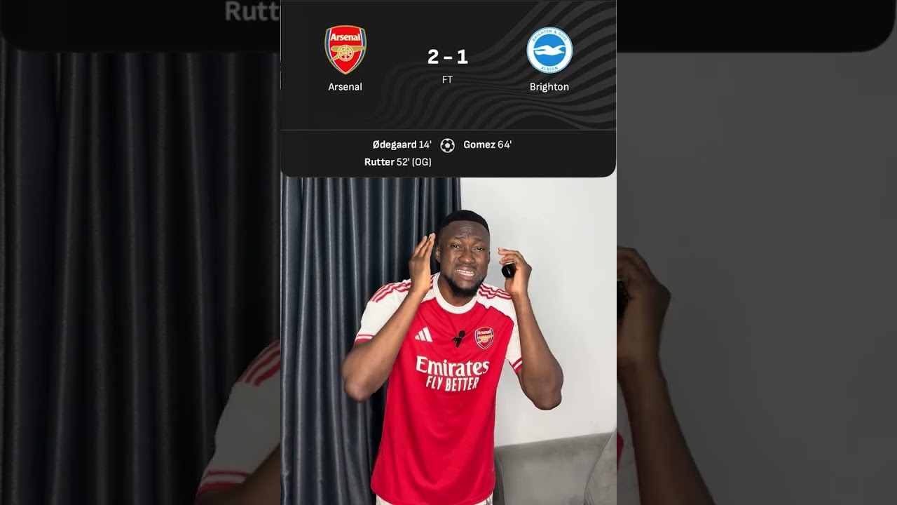 ДЕЛО СДЕЛАНО!!! «АРСЕНАЛ» ПОБЕДИЛ «БРАЙТОН» ДОМА.