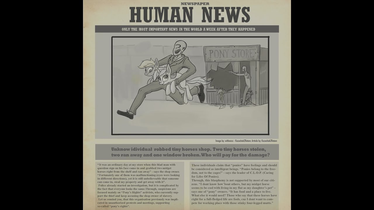 Bad Answers - It'll Kill Ya! (Fanfic Reading - Dark Comedy/Anon MLP