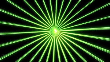 Neon Green Spinning Starburst - No Copyright Royalty Free Video Loops HD
