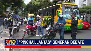 ¿Seguridad o riesgo? Motociclistas reaccionan a las bandas con púas | Oro Noticias