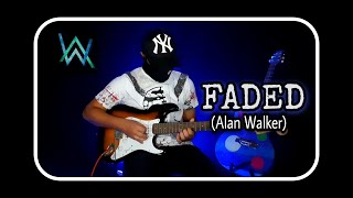 Faded - Alan Walker - Electric Guitar Cover - Tutorial tabs - Magik with a K