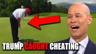 CBS Laughs At Trump After Busting Him Cheating On Golf Course