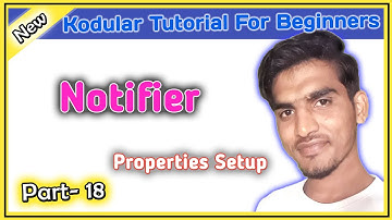 Kodular Notifier Beginner Tutorial Part-18 #KODULAR