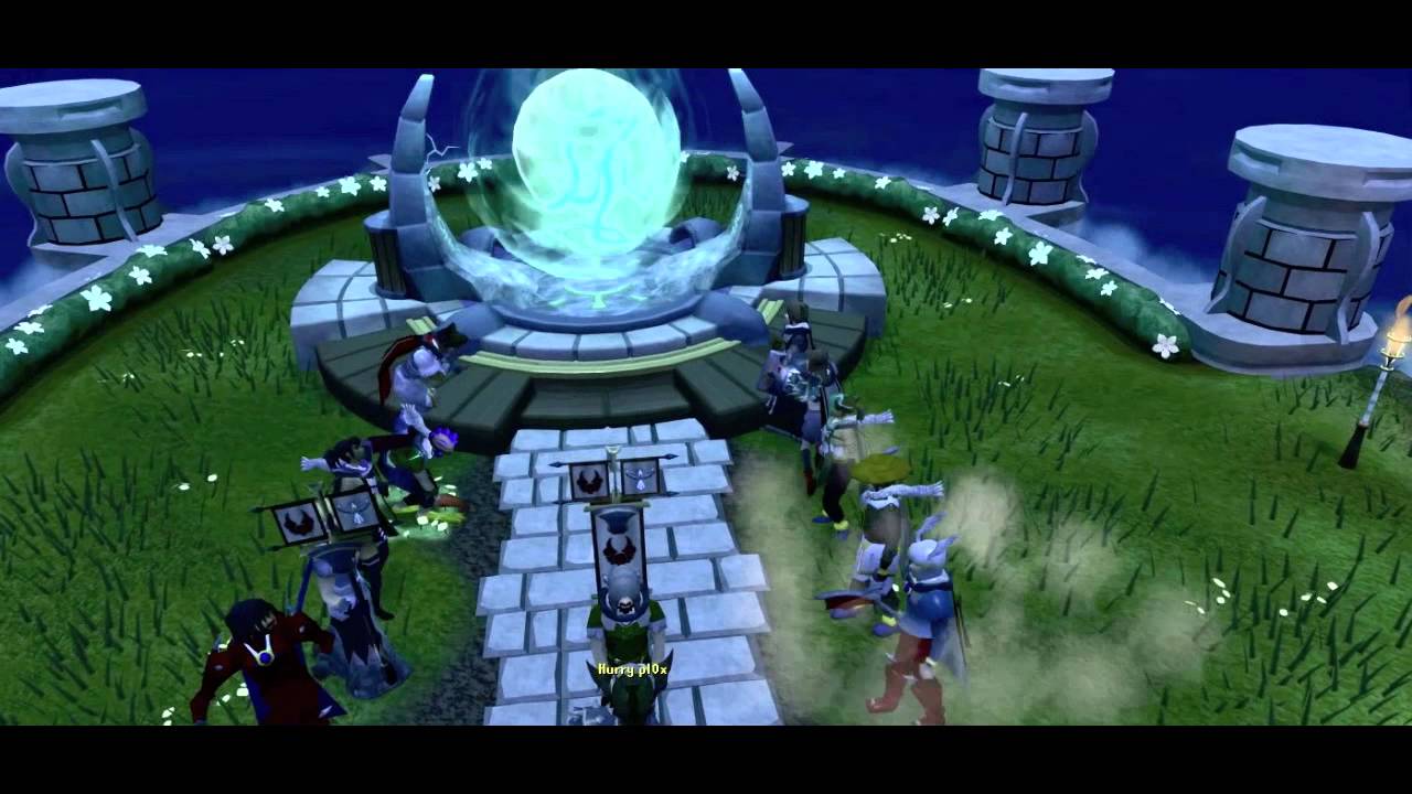 Runescape Citadels at Night