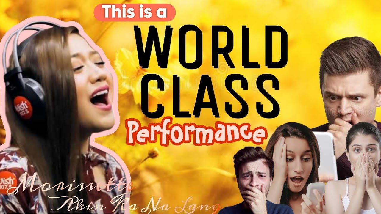 Morissette performs Akin Ka Na Lang and Stunned Reactors